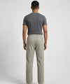 Waffle Knit Elastic Waist Trousers - Green Lwr-0694