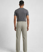 Waffle Knit Elastic Waist Trousers - Green Lwr-0694