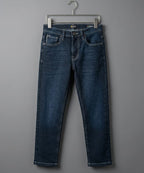 Boys Navy Blue Stretch Denim Jeans- Bjp-0305