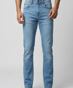 Men's Denim Straight Fit- Jp-2247 Ice-Blue