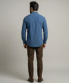 Men's Casual Shirt - Shc-1062 Dotted Blue