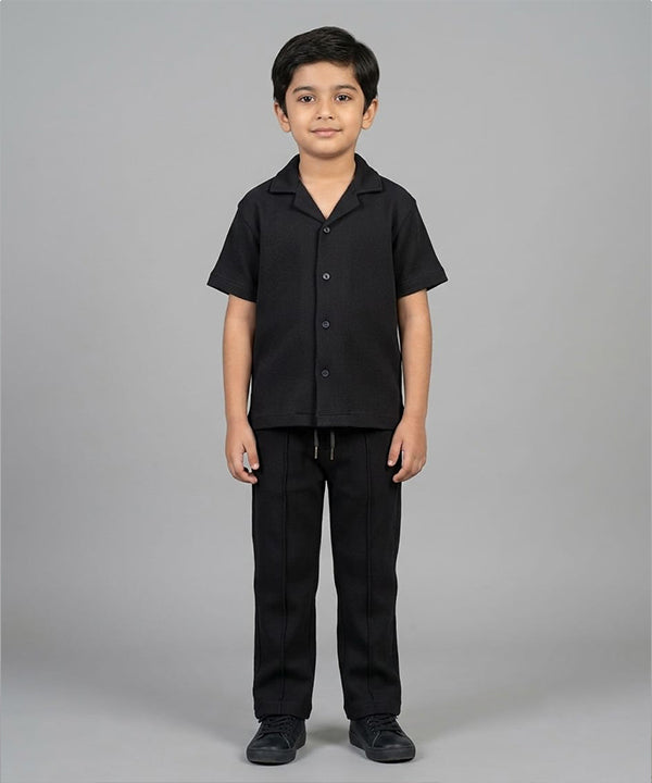 HR clothing Kids Thermal Co-Ord Set 0138/0116 -Black