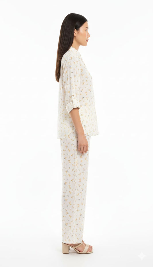 Women's Co-Ord Suit Off White