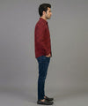 Men's Casual Shirt - Shc-1579 Red Chk A