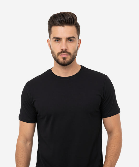 HR Clothing Men’s Basic T-Shirt – Black