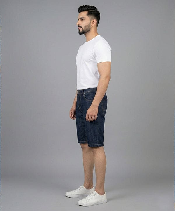 Casual Summer D-Blue Denim  Shorts- BR-0089