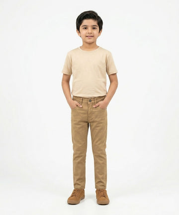 Boys Brown jeans pants- Bjp-0261