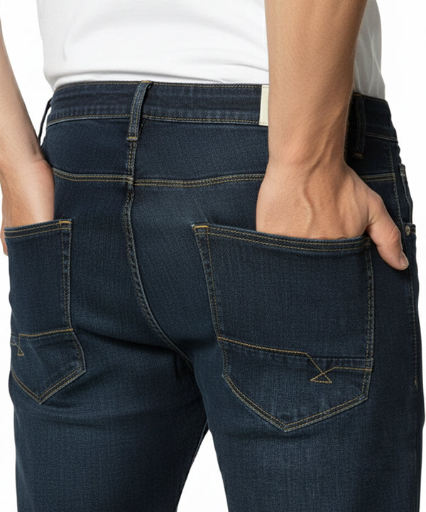 HR Clothing Men's Denim - Navy JP-1862