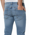 HR Clothing Men's Denim - Light Blue