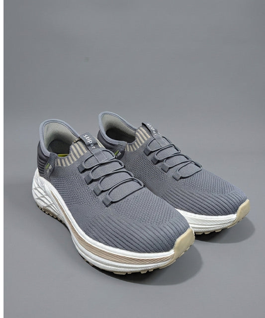 Knit Running Sneakers Fw-0161 D-Grey