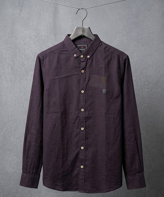 Men's Casual Shirt SHC-1441 D.Purple