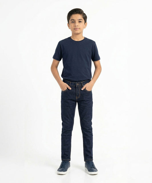 Boys Navy jeans pants- Bjp-0265