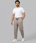 Men’s Terry Smart Baggy Trousers– LWR-0705 L-Coffee