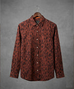 Men's Casual Shirt - Shc-1974 Printed Maroon (ORG)