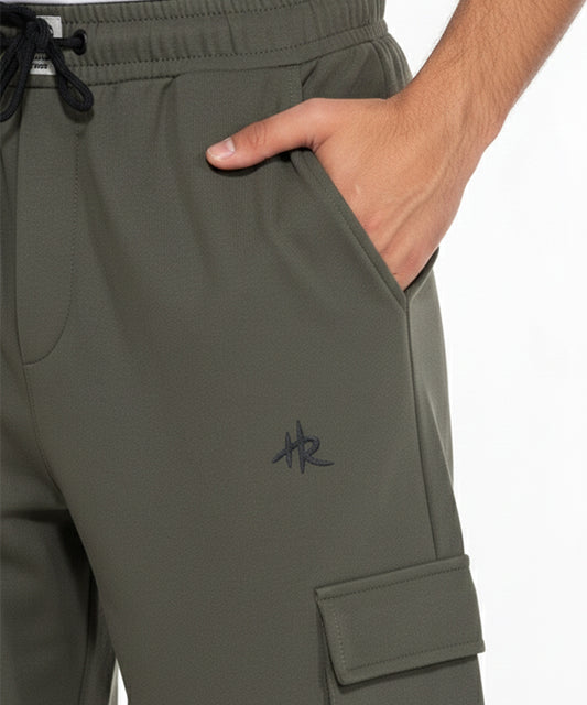 Men's Sports Trousers Six Pockets - Green Lwr-0538