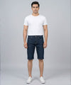 Casual Summer Navy Denim  Shorts- BR-0087