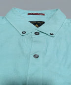 Men's Casual Shirt - Sea-Green Shc-2098 (ORG)