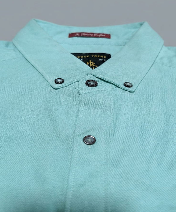 Men's Casual Shirt - Sea-Green Shc-2098 (ORG)