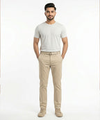 Men's Chino Straight Fit- Beige CP-0551