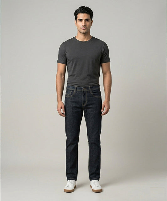 Men's Denim Straight Fit- Jp-2225 M-Black