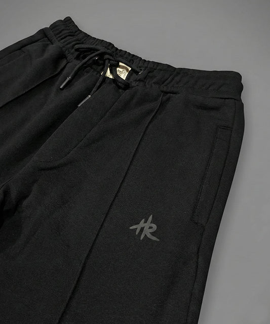 Men's Baggy Logo Trousers - Black Lwr-0601