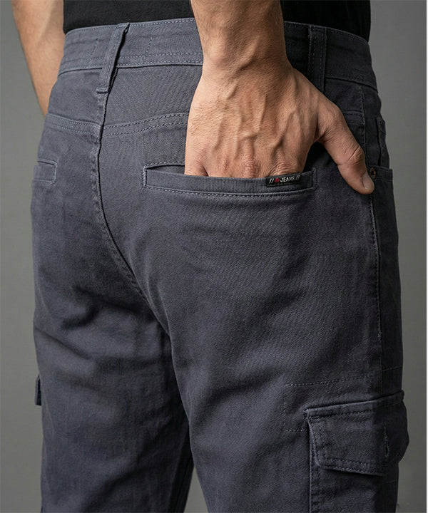 Men's Cotton Pant 6 Pocket - Purple Cp-0685