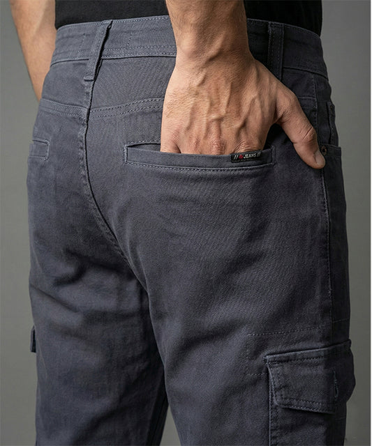 Men's Cotton Pant 6 Pocket - Purple Cp-0685