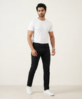 Men's Denim Slim Fit Jeans- Black JP-1812