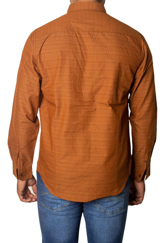 Men's Casual Shirt SHC-1703 Texture Brown