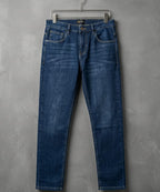 Boys Navy Blue Stretch Denim Jeans- Bjp-0296