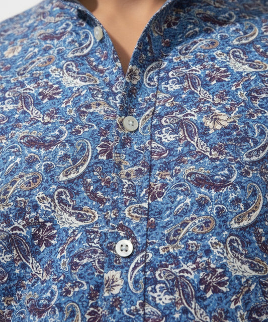 Men's Casual Shirt - Shc-1216 Multi Floral