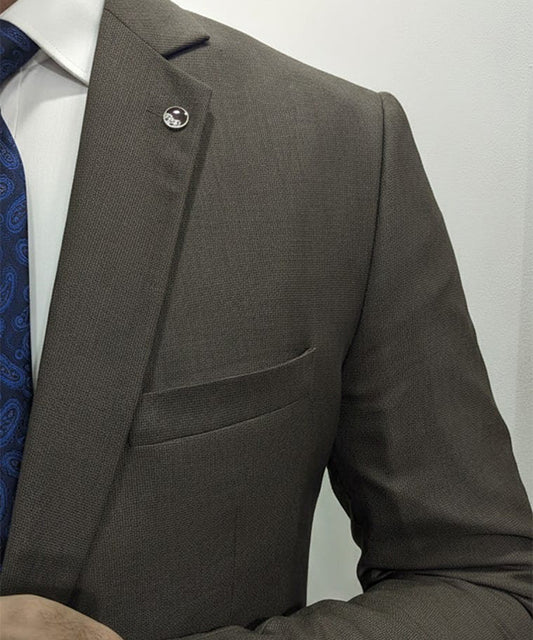 Formal Suit Gst-0124 Dull Olive