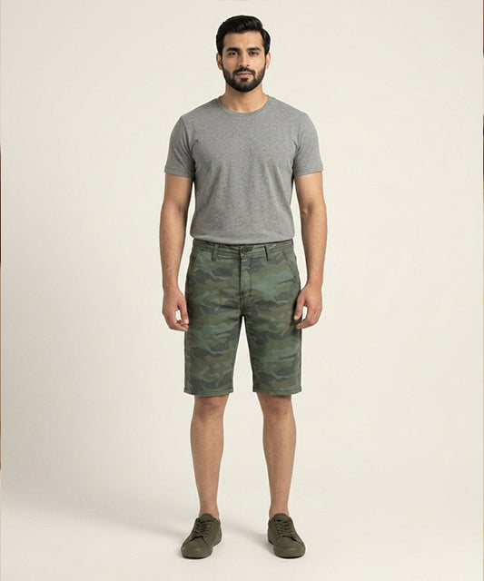 Men’s Summer Cotton Camouflage Shorts- BR-0122
