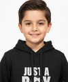 Kids Soccer Hoddie Bts-1911 - Black