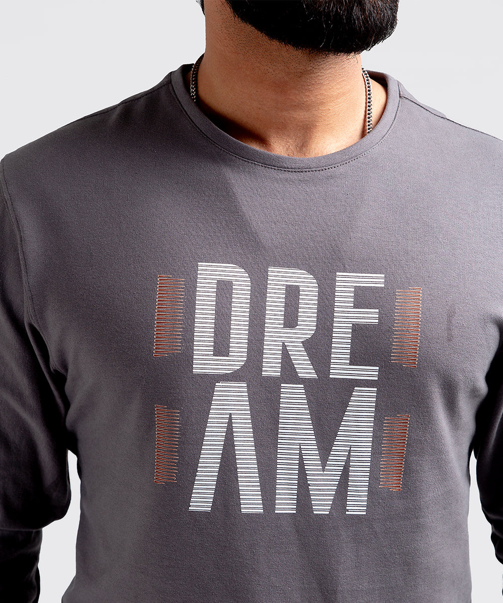 Men's Sweat Shirt - Grey Dream