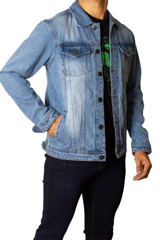 Denim Jacket Jk-0347 Ice-Blue