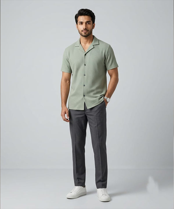 Men’s Thermal Smart Baggy Trouser– LWR-0706 L-Green