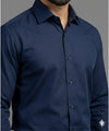 Men's Dress Shirt - Navy Dsh-0292