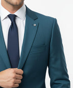 Formal Suit Gst-0117 Royal Blue 2 Button