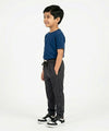 Kids Smart Baggy stretchable premium trouser Black Texture BLW-0136