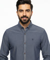 Men's Casual Shirt - Shc-1221 Blue