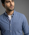 Men's Casual Shirt - Shc-1369 Blue