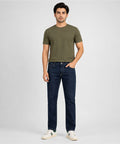 HR Clothing Men's Denim Straight Fit - Navy JP-2235