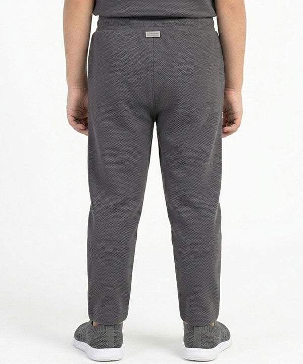 Kids Smart Baggy stretchable premium trouser Black BLW-0136
