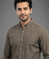 Men's Casual Shirt - Shc-1441 Mehendi