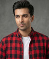 Men's Casual Shirt - Shc-1459 Red Chk