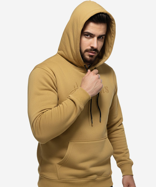 Men's Hoodie - Camel Tsh-5990