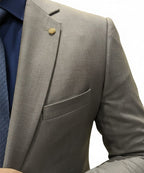 Formal Suit Gst-0122 Coffee 2 Button
