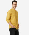 Men's Casual Shirt - Shc-1453 Yellow