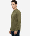 Men's Casual Shirt - Shc-1382 Texture Green